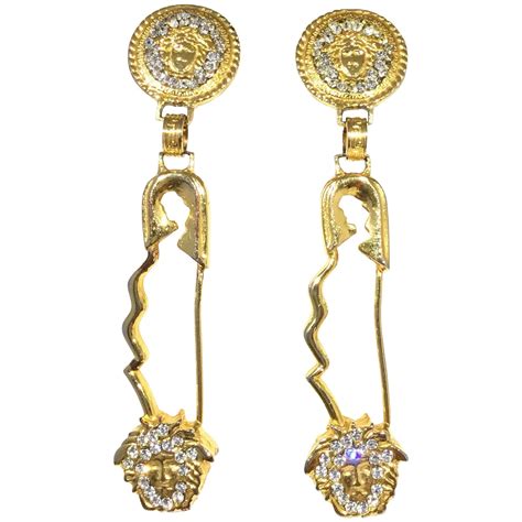 versace vintage earrings diamond|versace earrings afterpay.